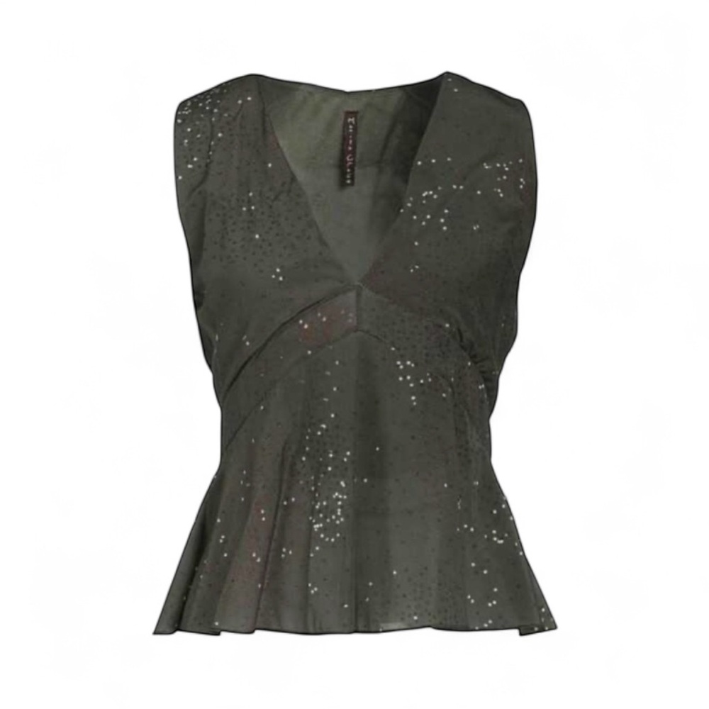 MANILA GRACE Sleeveless Silk Top - NWT Retail $285